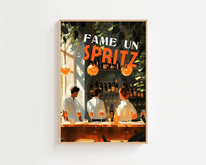 Fame Un Spritz Plakat - 21 x 29.7 cm (A4) - Nellastore