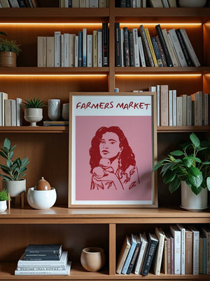 Farmers Muse Plakat - 21 x 29.7 cm - Nellastore