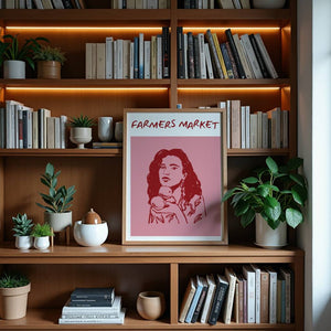 Farmers Muse Plakat - 21 x 29.7 cm - Nellastore