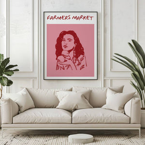 Farmers Muse Plakat - 21 x 29.7 cm - Nellastore
