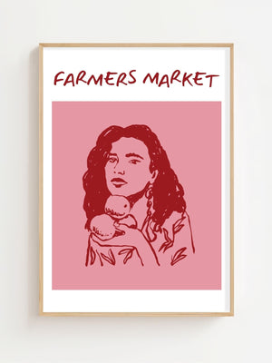 Farmers Muse Plakat - 21 x 29.7 cm - Nellastore