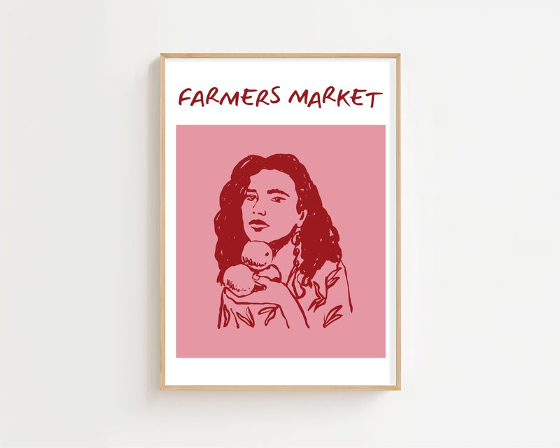 Farmers Muse Plakat - 21 x 29.7 cm - Nellastore