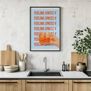 Feeling Spritz - Y Plakat - 21 x 29.7 cm (A4) - Nellastore
