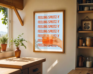 Feeling Spritz - Y Plakat - 21 x 29.7 cm (A4) - Nellastore