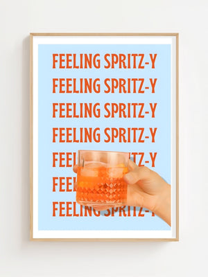 Feeling Spritz - Y Plakat - 21 x 29.7 cm (A4) - Nellastore