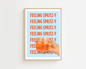 Feeling Spritz - Y Plakat - 21 x 29.7 cm (A4) - Nellastore
