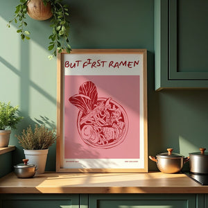 First Ramen Plakat - 21 x 29.7 cm - Nellastore