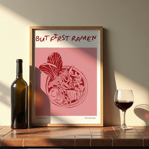 First Ramen Plakat - 21 x 29.7 cm - Nellastore