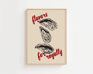 Flavors for Royalty Plakat - 21 x 29.7 cm - Nellastore