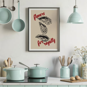 Flavors for Royalty Plakat - 21 x 29.7 cm - Nellastore