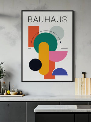 Floating Forms Composition Plakat - 21 x 29.7 cm - Nellastore