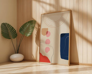 Floating Forms Plakat - 21 x 29.7 cm - Nellastore