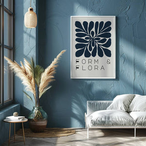 Flora Form No. 1 Plakat - 21 x 29.7 cm - Nellastore