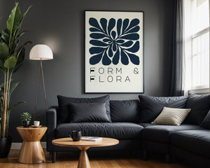 Flora Form No. 1 Plakat - 21 x 29.7 cm - Nellastore