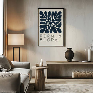 Flora Form No. 1 Plakat - 21 x 29.7 cm - Nellastore