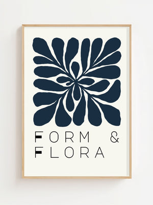 Flora Form No. 1 Plakat - 21 x 29.7 cm - Nellastore