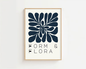 Flora Form No. 1 Plakat - 21 x 29.7 cm - Nellastore