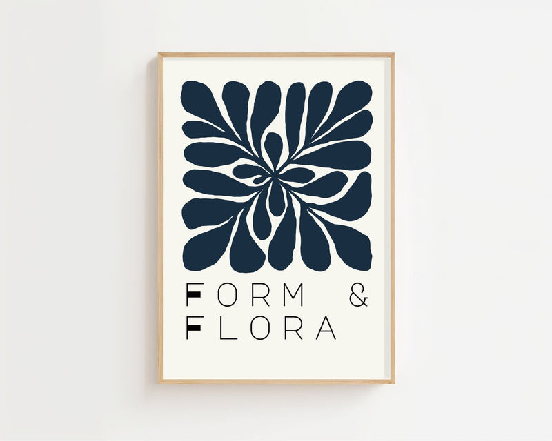 Flora Form No. 1 Plakat - 21 x 29.7 cm - Nellastore