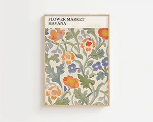 Floral Meadow Plakat - 21 x 29.7 cm (A4) - Nellastore