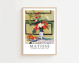 Flowers And Fruit Plakat - 21 x 29.7 cm (A4) - Nellastore