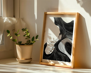 Fluid Shadows Plakat - 21 x 29.7 cm (A4) - Nellastore