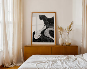 Fluid Shadows Plakat - 21 x 29.7 cm (A4) - Nellastore