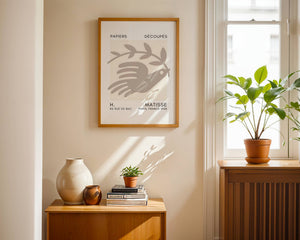 Flying Bird Cutout Plakat - 21 x 29.7 cm (A4) - Nellastore