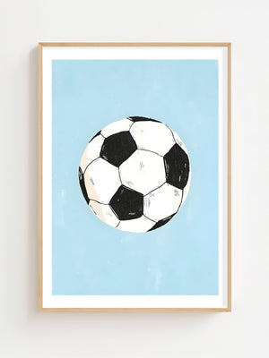 Football Plakat - 21 x 29.7 cm (A4) - Nellastore