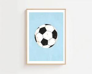 Football Plakat - 21 x 29.7 cm (A4) - Nellastore