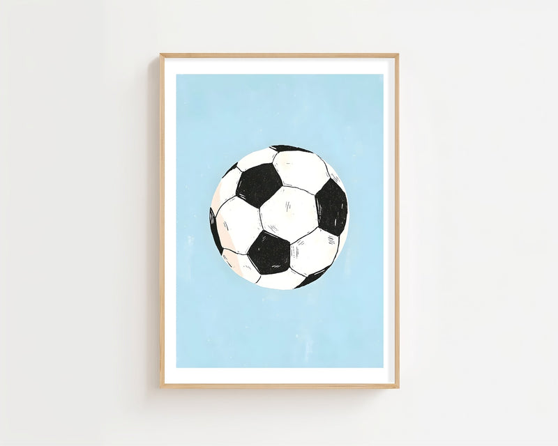Football Plakat - 21 x 29.7 cm (A4) - Nellastore