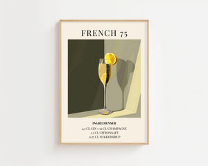 French 75 Plakat - 21 x 29.7 cm (A4) - Nellastore