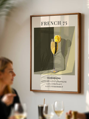 French 75 Plakat - 21 x 29.7 cm (A4) - Nellastore