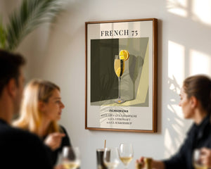 French 75 Plakat - 21 x 29.7 cm (A4) - Nellastore