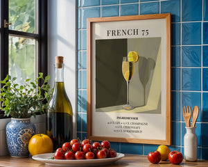 French 75 Plakat - 21 x 29.7 cm (A4) - Nellastore