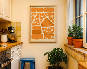 Fromage Selection Plakat - 21 x 29.7 cm - Nellastore