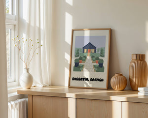 Garden House Plakat - 21 x 29.7 cm - Nellastore