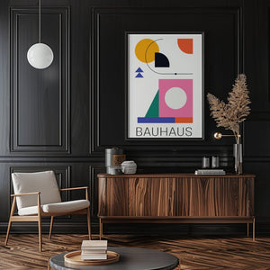 Geometric Mobile Plakat - 21 x 29.7 cm - Nellastore