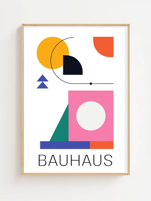 Geometric Mobile Plakat - 21 x 29.7 cm - Nellastore