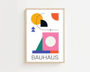 Geometric Mobile Plakat - 21 x 29.7 cm - Nellastore