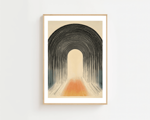 Glowing Threshold Plakat - 21 x 29.7 cm (A4) - Nellastore