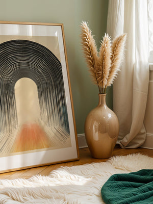 Glowing Threshold Plakat - 21 x 29.7 cm (A4) - Nellastore