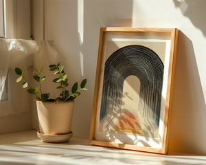 Glowing Threshold Plakat - 21 x 29.7 cm (A4) - Nellastore