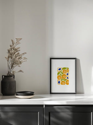 Golden Apricot Kitchen Plakat - 21 x 29.7 cm - Nellastore