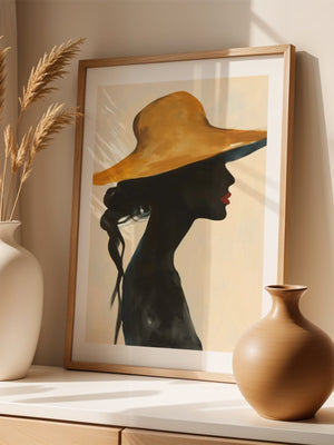 Golden Brim Plakat - 21 x 29.7 cm (A4) - Nellastore