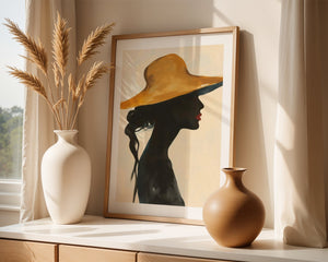 Golden Brim Plakat - 21 x 29.7 cm (A4) - Nellastore