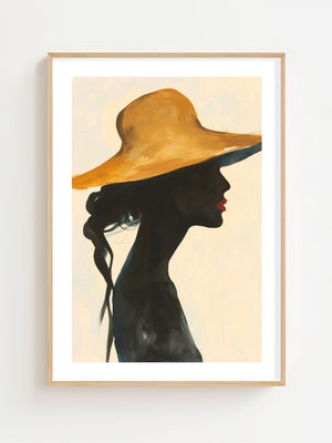 Golden Brim Plakat - 21 x 29.7 cm (A4) - Nellastore
