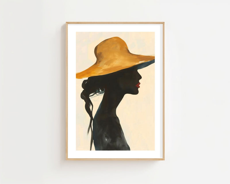 Golden Brim Plakat - 21 x 29.7 cm (A4) - Nellastore