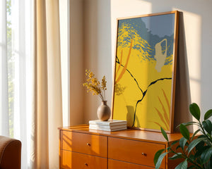 Golden Horizon Plakat - 21 x 29.7 cm - Nellastore