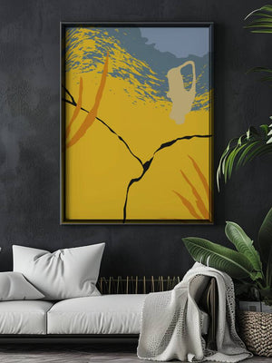 Golden Horizon Plakat - 21 x 29.7 cm - Nellastore