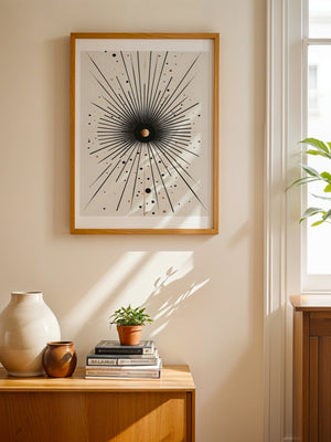 Golden Orbit Plakat - 21 x 29.7 cm (A4) - Nellastore